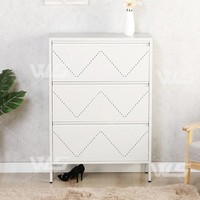 Slim Metal Shoe Cabinet Slim Metal Shoe Cabinet