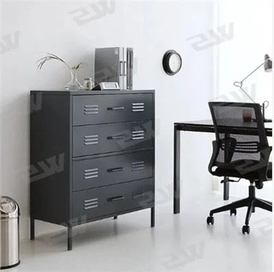productcate-1-1 Black Metal Chest of Drawer