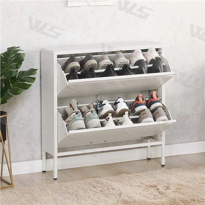 Small Metal Shoe Cabinet